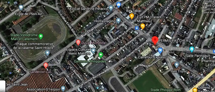 Permis auto Ecole à Saint-Quentin