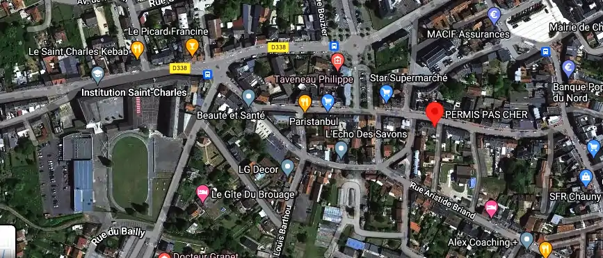 Permis auto Ecole à Chauny