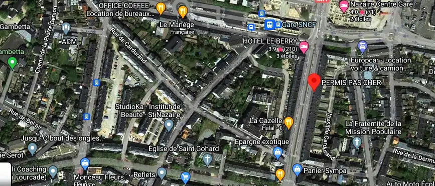 Permis auto Ecole à Saint-Nazaire