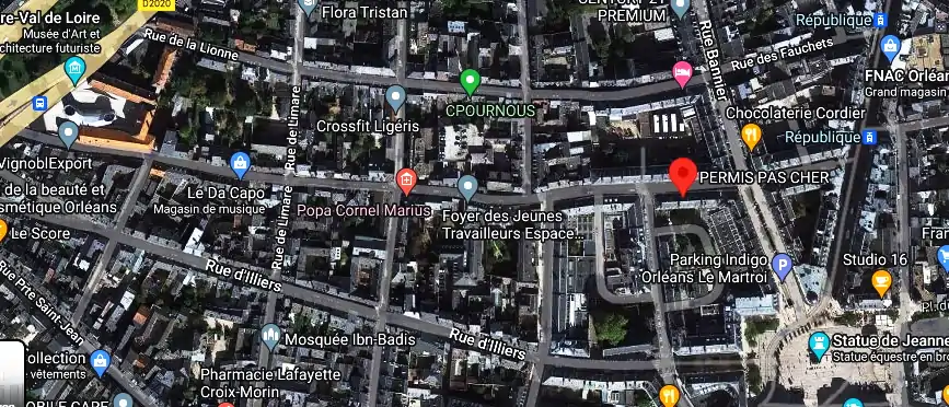 Permis auto Ecole à Orléans