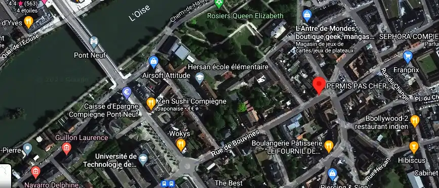 Permis auto Ecole à Compiègne