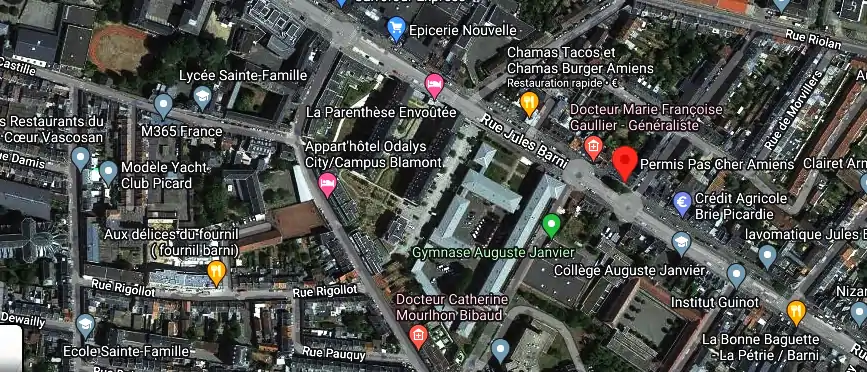 Permis auto Ecole à Amiens