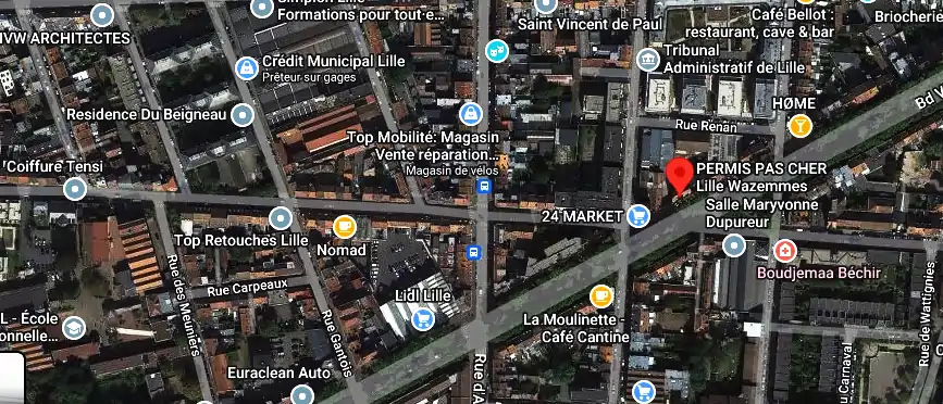 Permis auto Ecole à Lille