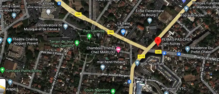 Permis auto Ecole à Aulnay-sous-Bois