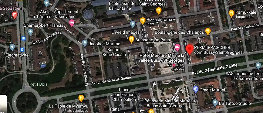 Permis auto Ecole à Bussy-Saint-Georges