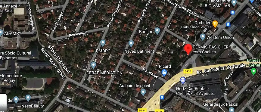 Permis auto Ecole à Chelles