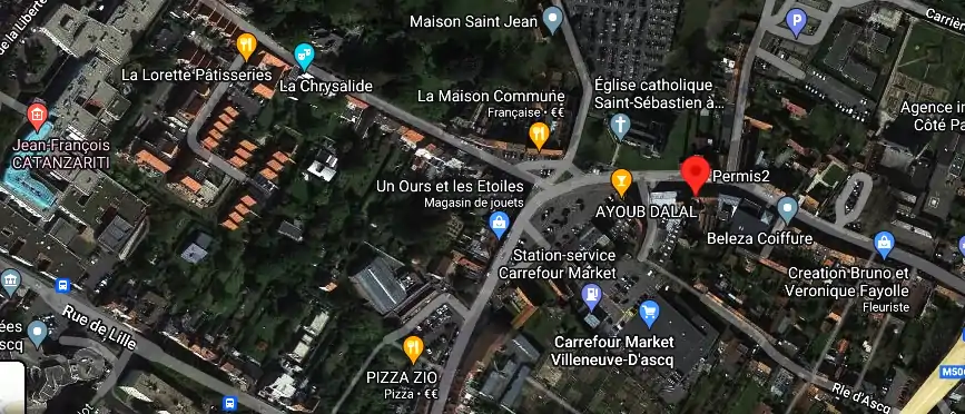 Permis auto Ecole à Villeneuve-d'Ascq