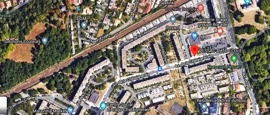 Permis auto Ecole à Pessac