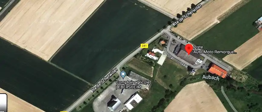 Piste Auto-Moto-Remorque Ecole HAAS à Ebersheim