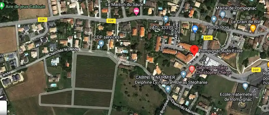 Permis auto Ecole à Pompignac