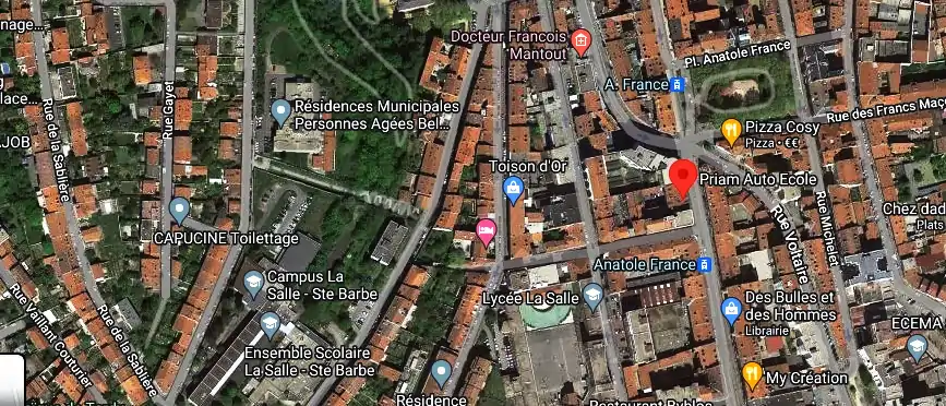 Permis auto Ecole à Saint-Étienne