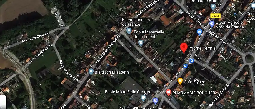 Permis auto Ecole à Avion