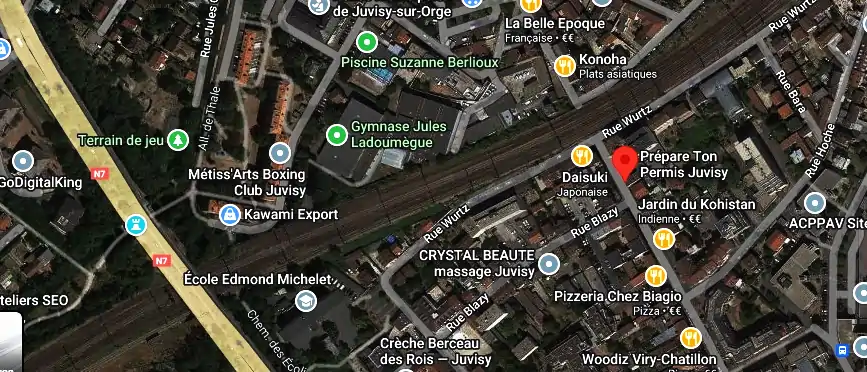 Permis auto Ecole à Juvisy-sur-Orge