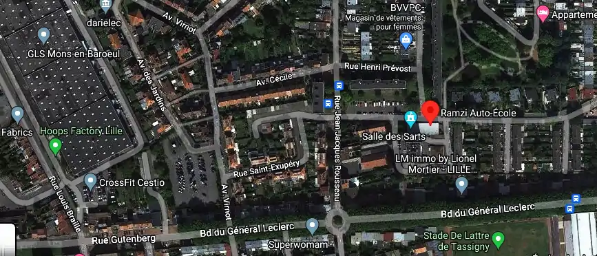 Permis auto Ecole à Mons-en-Barœul