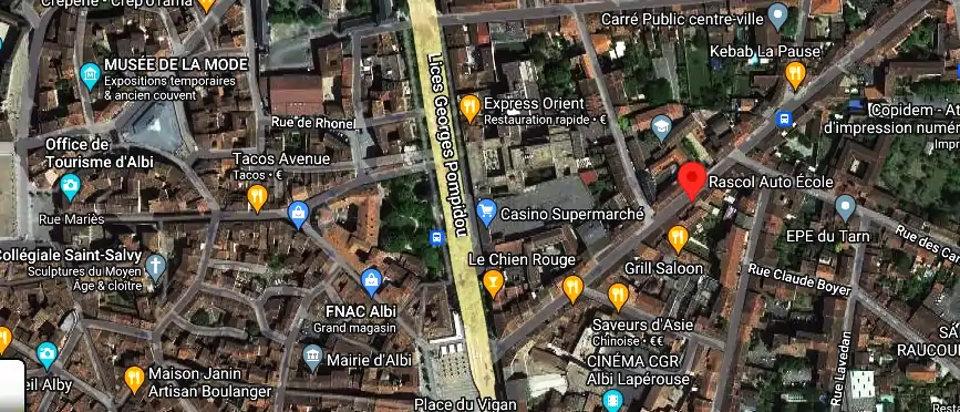 Permis auto Ecole à Albi