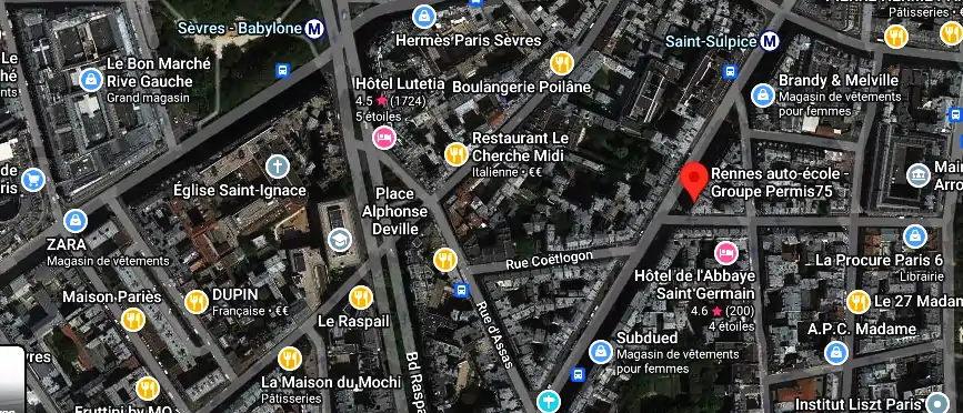 Permis auto Ecole à Paris