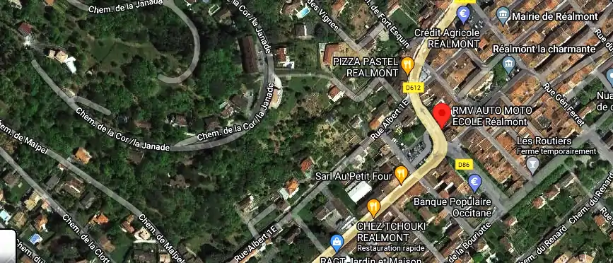 Permis auto Ecole à Réalmont