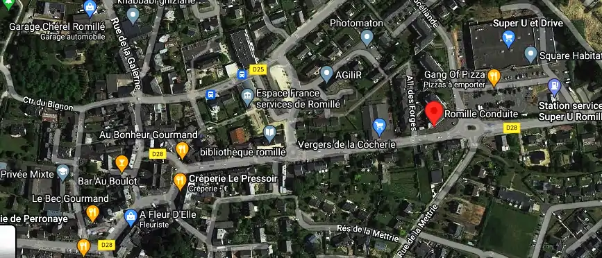 Permis auto Ecole à Romillé