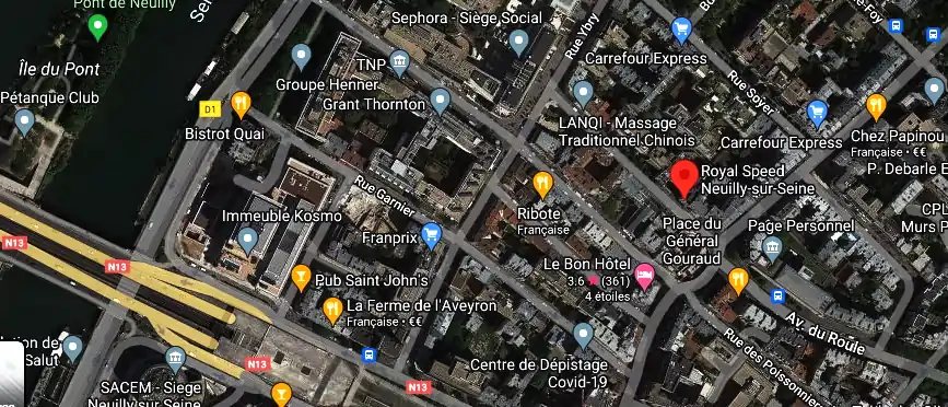 Royal Speed Neuilly-sur-Seine à Neuilly-sur-Seine