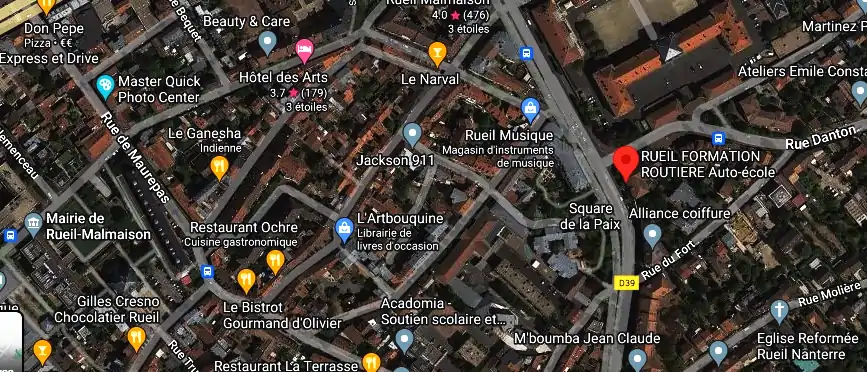 Permis auto Ecole à Rueil-Malmaison