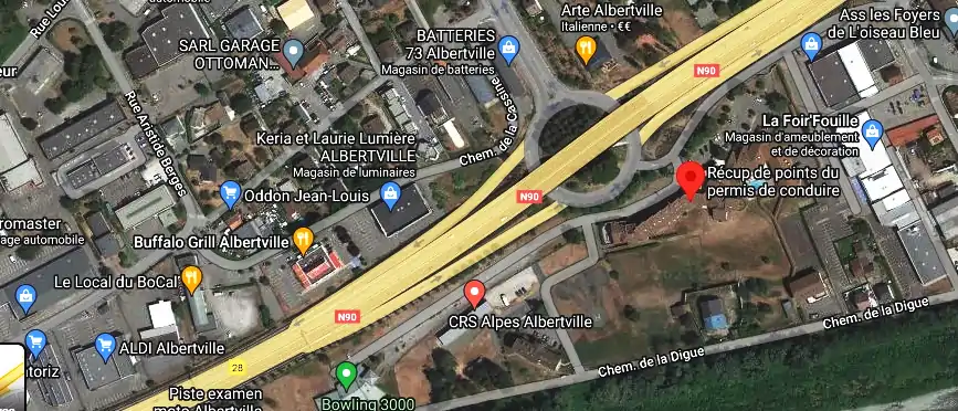 Permis auto Ecole à Albertville