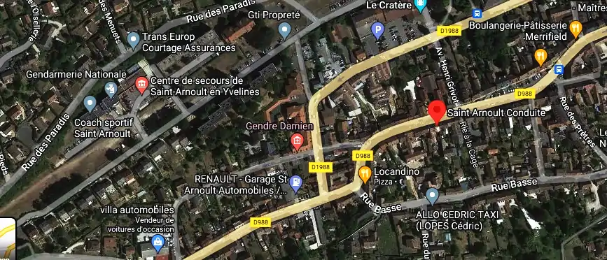 Permis auto Ecole à Saint-Arnoult-en-Yvelines