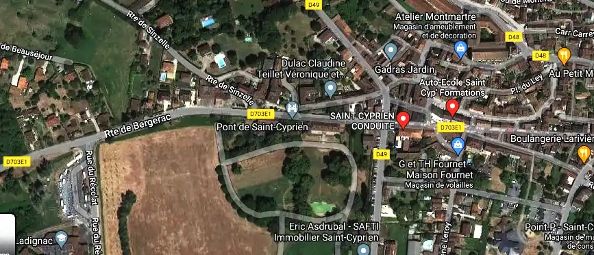 SAINT CYPRIEN CONDUITE à Saint-Cyprien