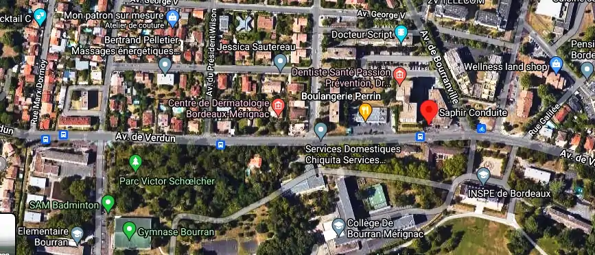 Permis auto Ecole à Mérignac