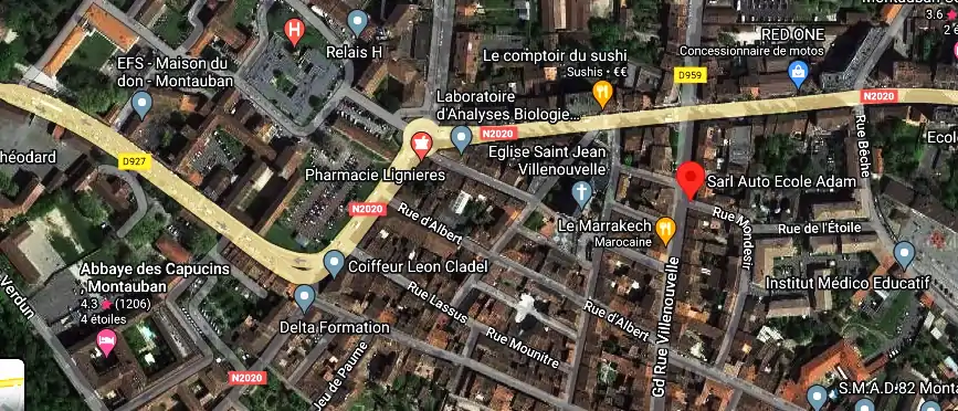 Permis auto Ecole à Montauban