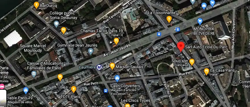 Permis auto Ecole à Paris