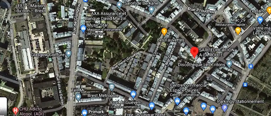 Permis auto Ecole à Brest