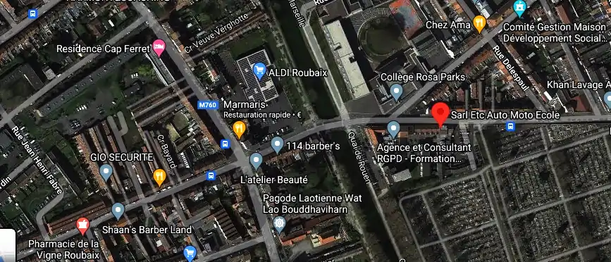 Permis auto Ecole à Roubaix