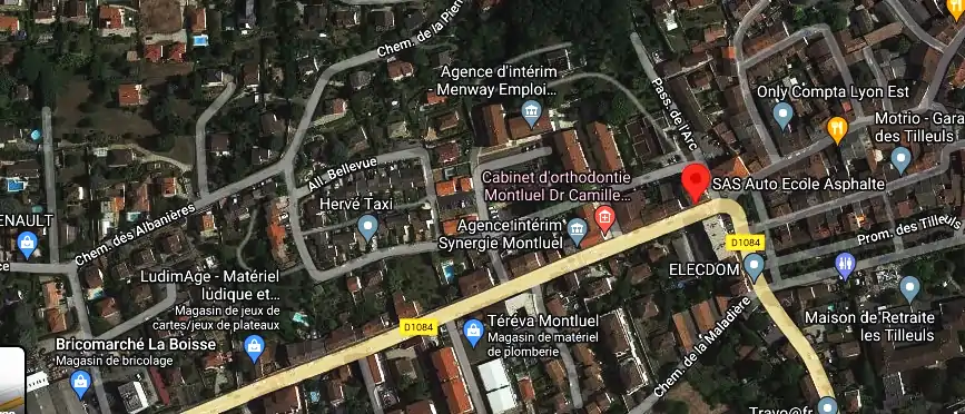 Permis auto Ecole à Montluel