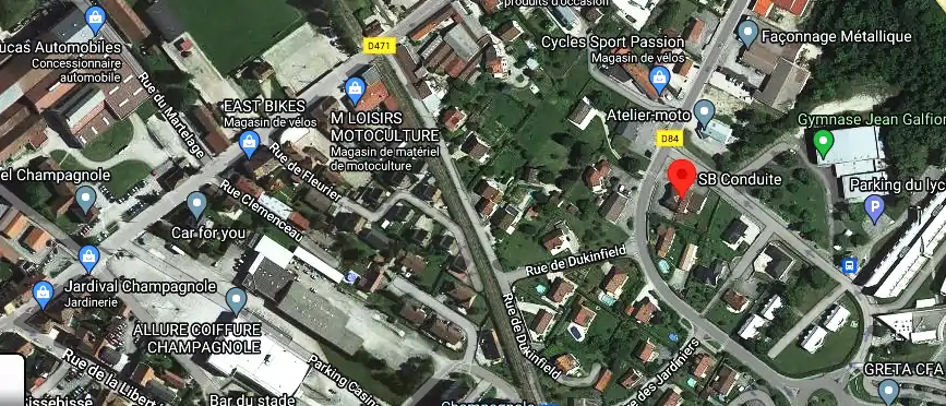 Permis auto Ecole à Champagnole