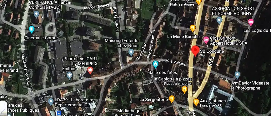 Permis auto Ecole à Poligny