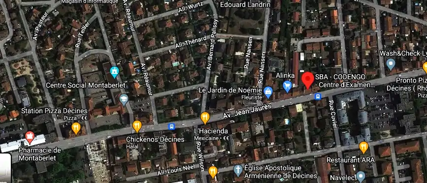 Permis auto Ecole à Décines-Charpieu