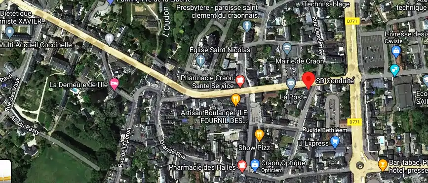 Permis auto Ecole à Craon