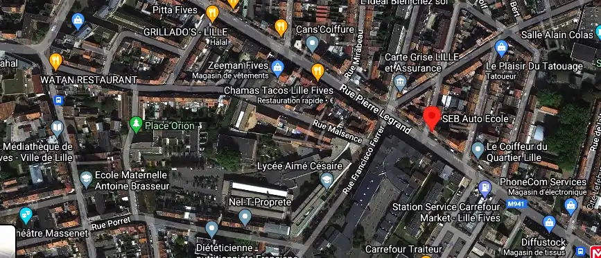 Permis auto Ecole à Lille