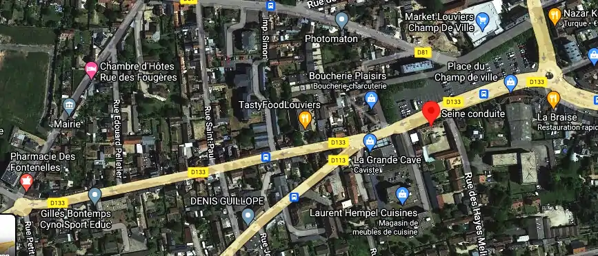 Seine conduite à Louviers