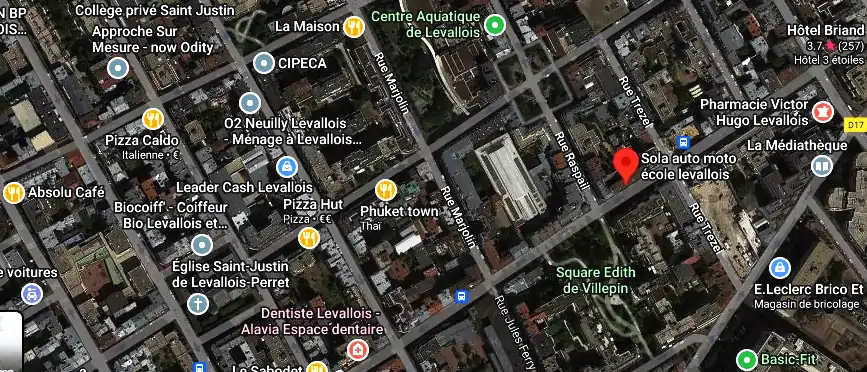 Permis auto Ecole à Levallois-Perret