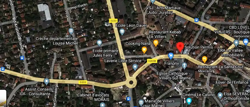 Permis auto Ecole à Villiers-sur-Marne