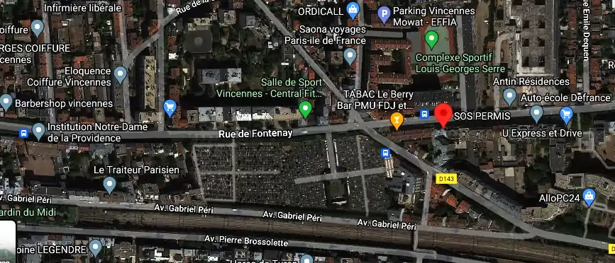 Permis auto Ecole à Vincennes