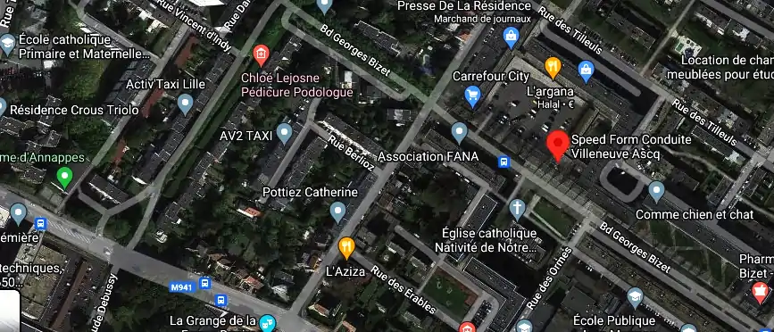 Permis auto Ecole à Villeneuve-d'Ascq