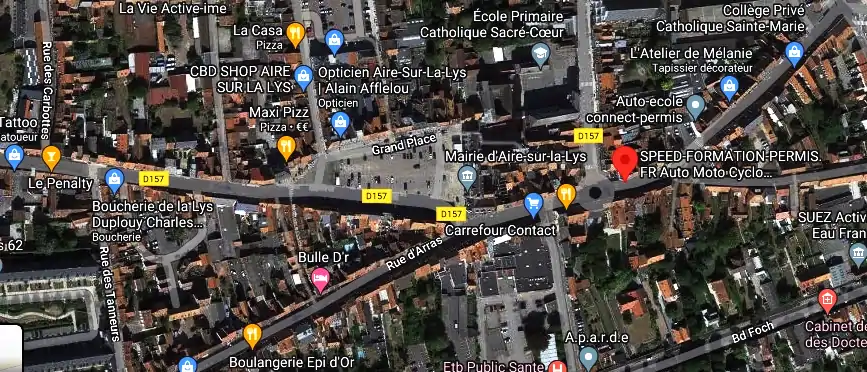 Permis auto Ecole à Aire-sur-la-Lys