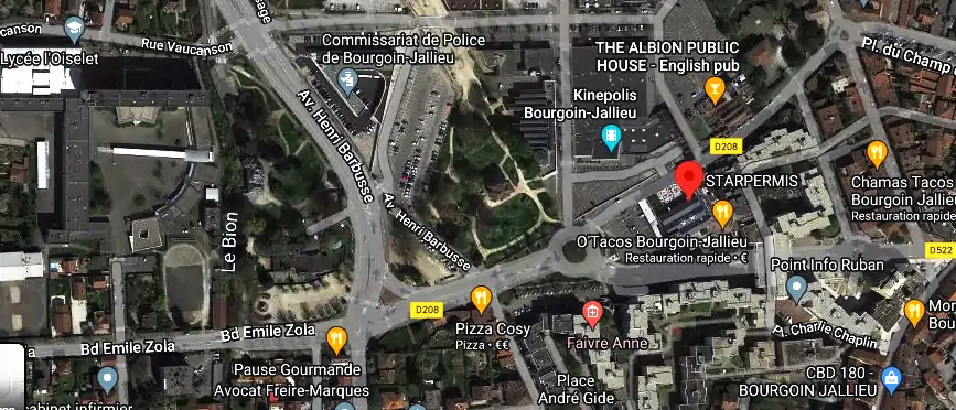 Permis auto Ecole à Bourgoin-Jallieu