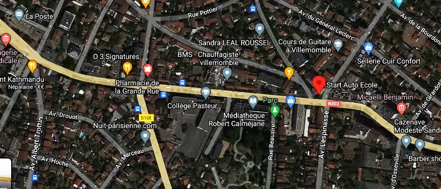 Permis auto Ecole à Villemomble