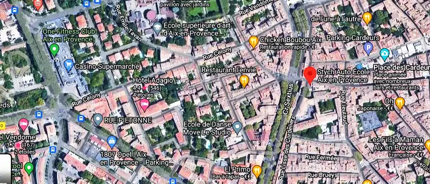 Permis auto Ecole à Aix-en-Provence