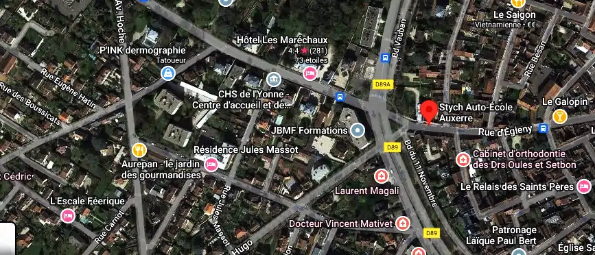 Permis auto Ecole à Auxerre