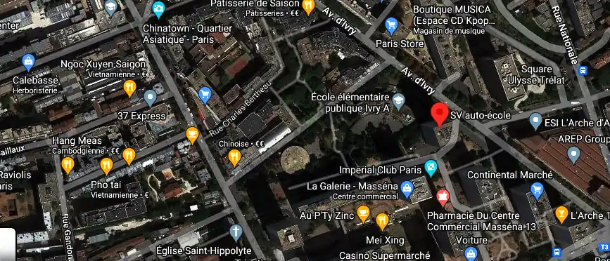 Permis auto Ecole à Paris