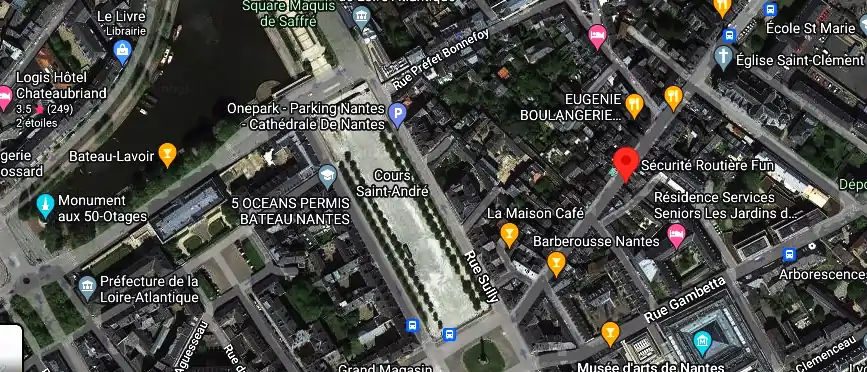 Permis auto Ecole à Nantes